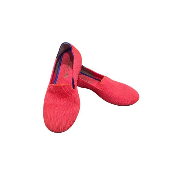 ROTHY’S LOAFERS FLAMINGO PINK BLUE SZ 3 GIRLS CONFORT PREPPY KAWAII - Picture 16 of 16